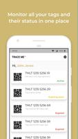 Trace Me Luggage Tracker Cartaz