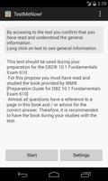 TestMeNow! DB2 Fundamental 610 poster