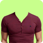Man T-Shirt Photo Editor and D icon
