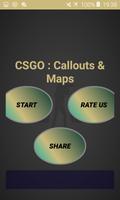 CSGO : Maps Callouts Affiche