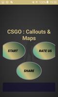 CSGO : Maps Callouts poster