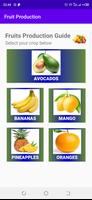 Poster Fruit Production - Agricultural Guide