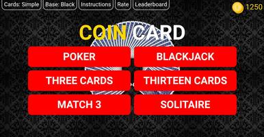 Coin Card Plakat