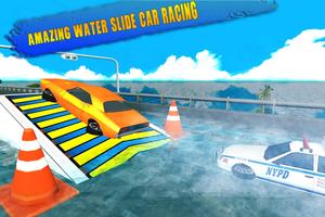Water Surfer Floating Car Race Screenshot 1