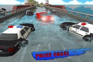 Water Surfer Floating Car Race Screenshot 3