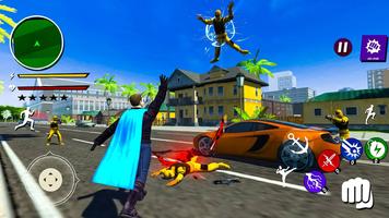 Skyline Rope Hero: Superhero اسکرین شاٹ 2