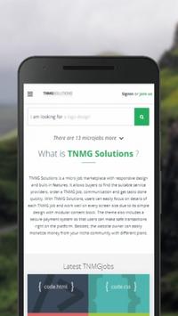 TNMG Solutions poster