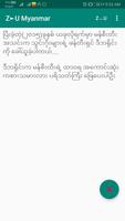 Zawgyi Unicode Myanmar Font Co Cartaz