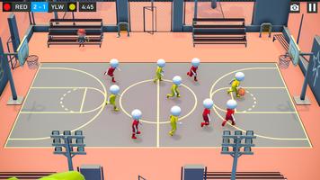 Stickman Basketball Games 3D ảnh chụp màn hình 3