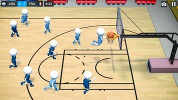 Stickman Basketball Games 3D ảnh chụp màn hình 2