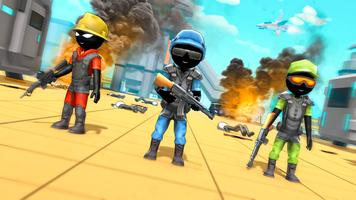 Stickman Gun Shooter 3D 截图 1