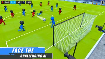 Stickman Game Sepak Bola screenshot 1