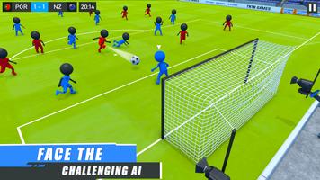 Stickman Soccer-Football Games ảnh chụp màn hình 1