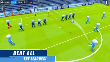 برنامه‌نما Stickman Soccer-Football Games عکس از صفحه
