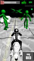 Stickman Zombie: Moto Racing capture d'écran 2