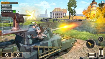 Tank Jeux de bataille Offline capture d'écran 2