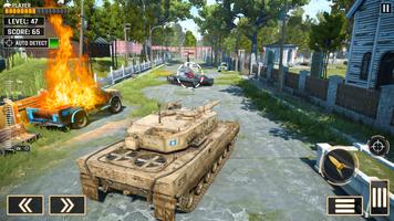 Tank Jeux de bataille Offline capture d'écran 3