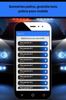 Sonneries police, gratuite tons police pour mobile capture d'écran 2