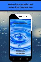 Water drops sounds, best water drop ringtone free Plakat