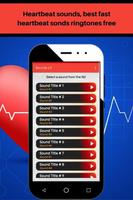 Heartbeat sounds, best fast heartbeat ringtones imagem de tela 2