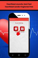 Heartbeat sounds, best fast heartbeat ringtones Ekran Görüntüsü 3