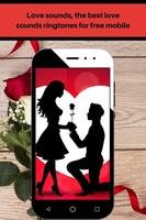 پوستر Love sounds, love romantic ringtones free mobile