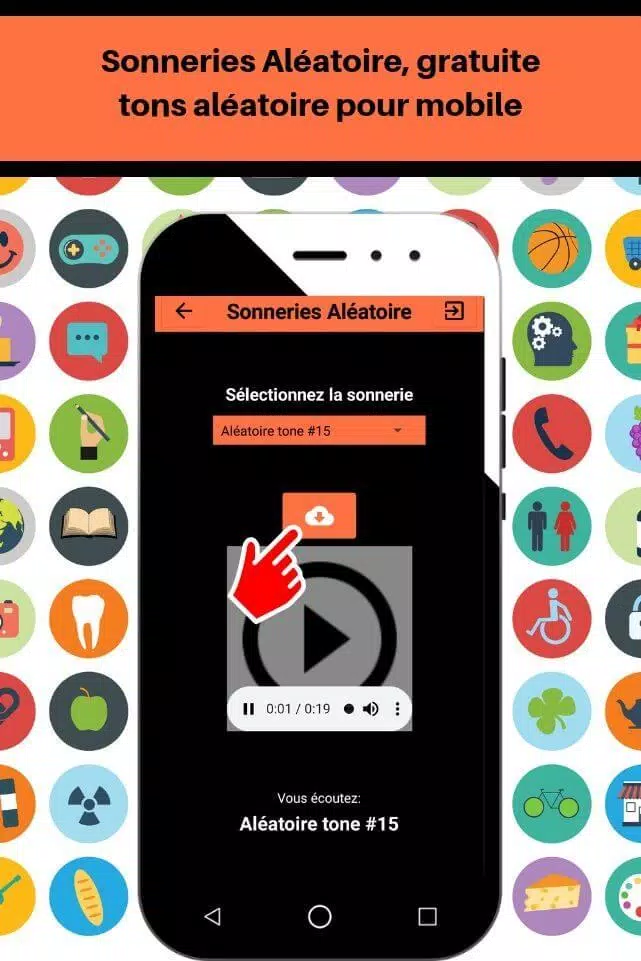 Sonneries aléatoire, gratuite tons pour mobile APK pour Android Télécharger