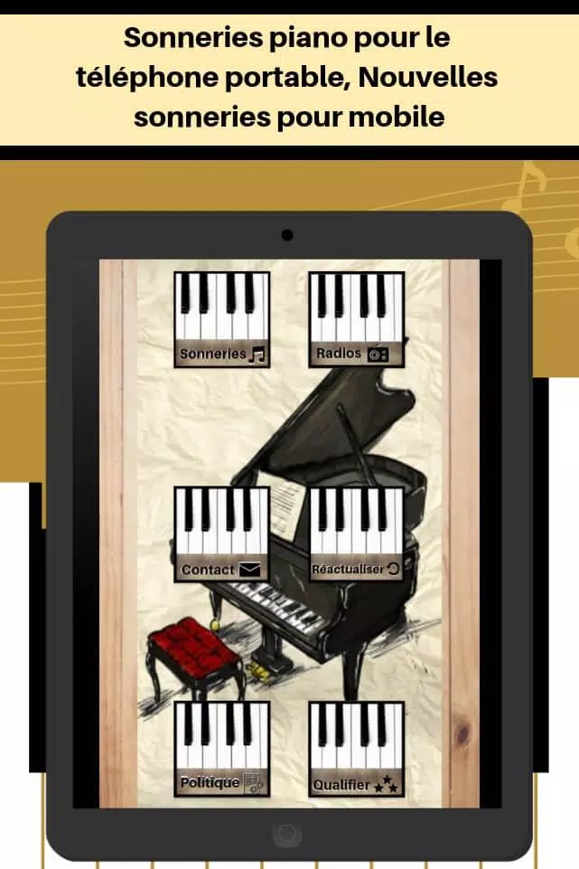 Sonneries piano, sonnerie telephone piano gratuite APK for Android Download