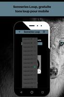 Sonneries loup, gratuite loups hurlent pour mobile capture d'écran 2