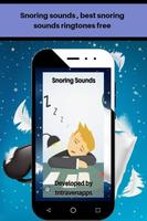 Snoring sounds, best loud snoring ringtones free โปสเตอร์