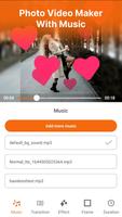 Photo Video Maker With Music پوسٹر