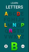 Belajar alfabet Inggris dan angka untuk anak-anak poster