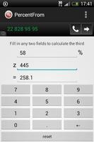 Percentage Calculator app ภาพหน้าจอ 1