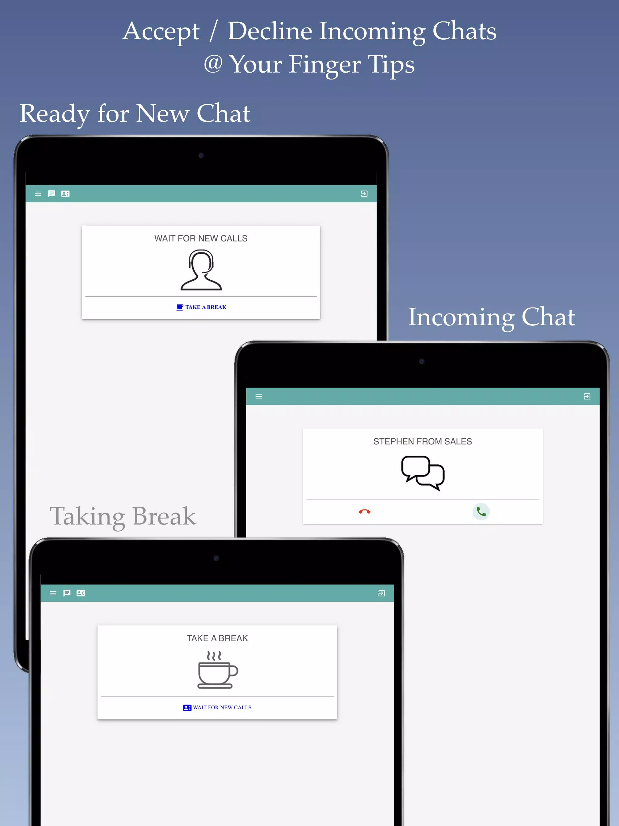 Live chat for android