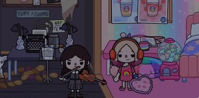Toca Wednesday Addams Boca HD اسکرین شاٹ 3