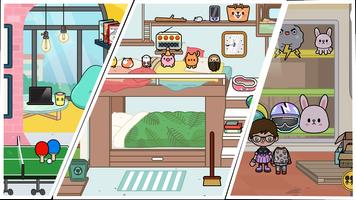 Toca Life World hidden secrets постер