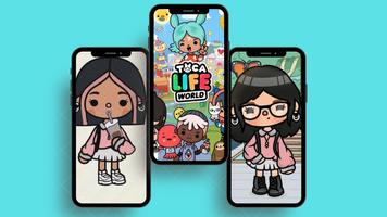 Toca Boca Wallpaper World Life Poster