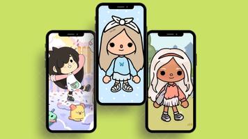 Toca Boca Wallpaper World Life captura de pantalla 2