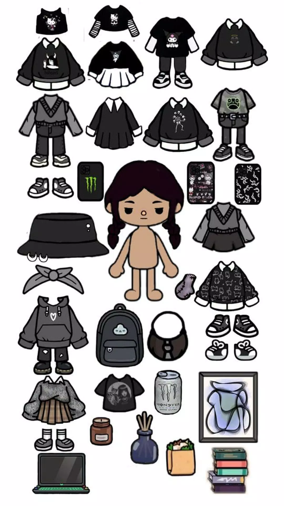 Toca Boca characters Outfit