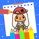 Boca Toca Life Coloring book APK
