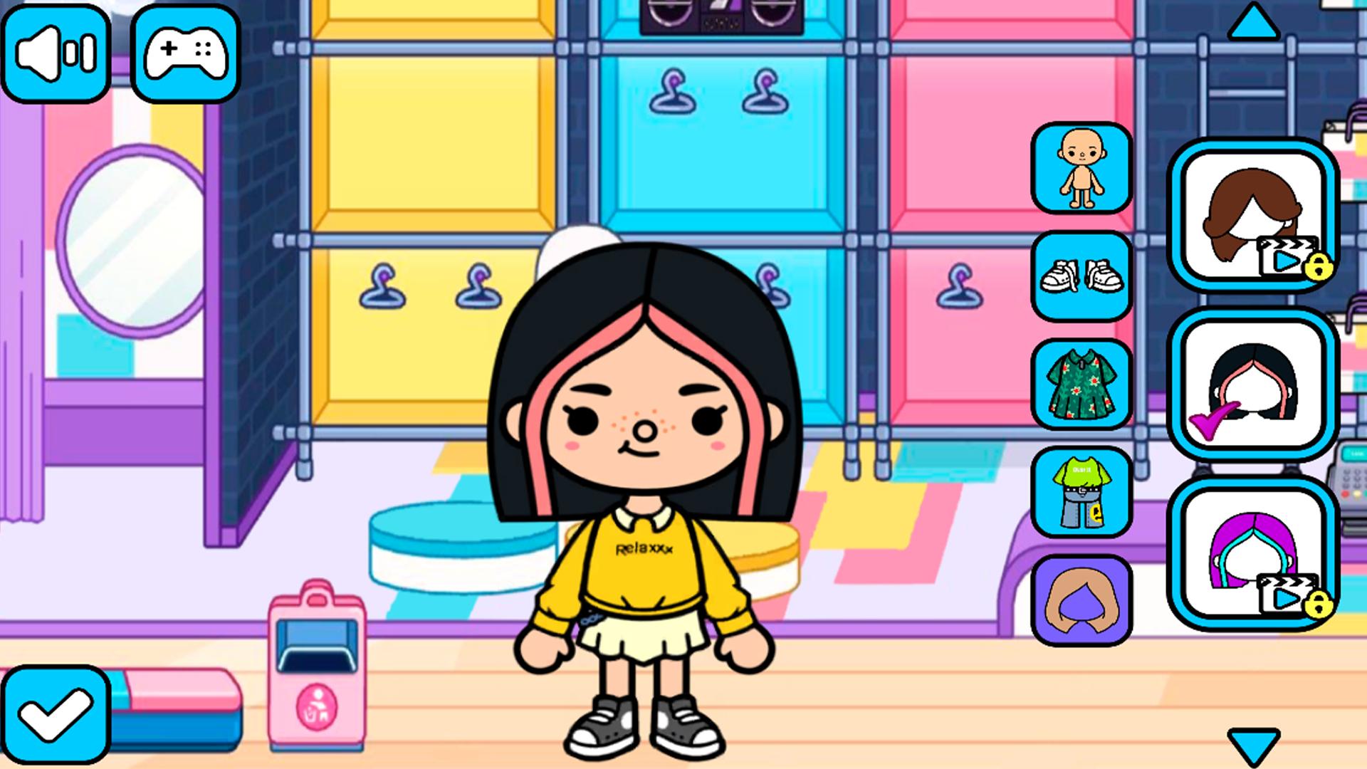 toca boca dress up games