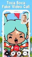 Toca Boca Fake Video Call الملصق