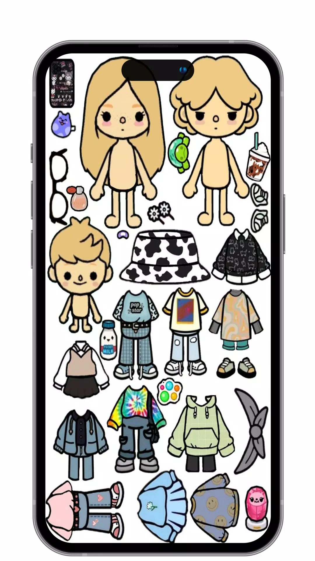 Toca Boca Paper Doll Ideas APK for Android Download