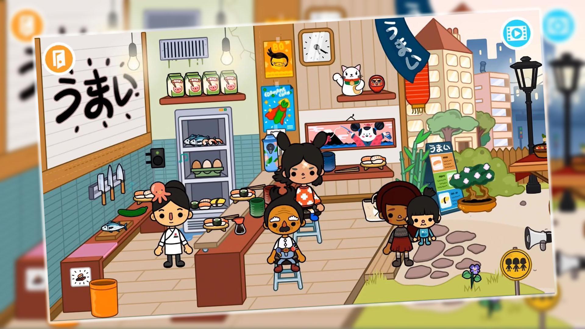 Toca World город