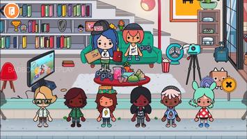 Poster Toca Life World Coloring
