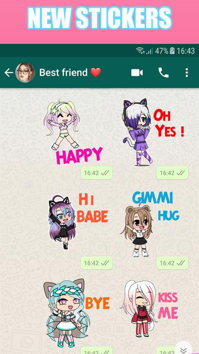 Gacha Life Meme Stickers for Sale