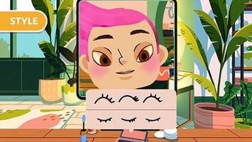 Toca Haircut & Style Salon Tricks ảnh chụp màn hình 1