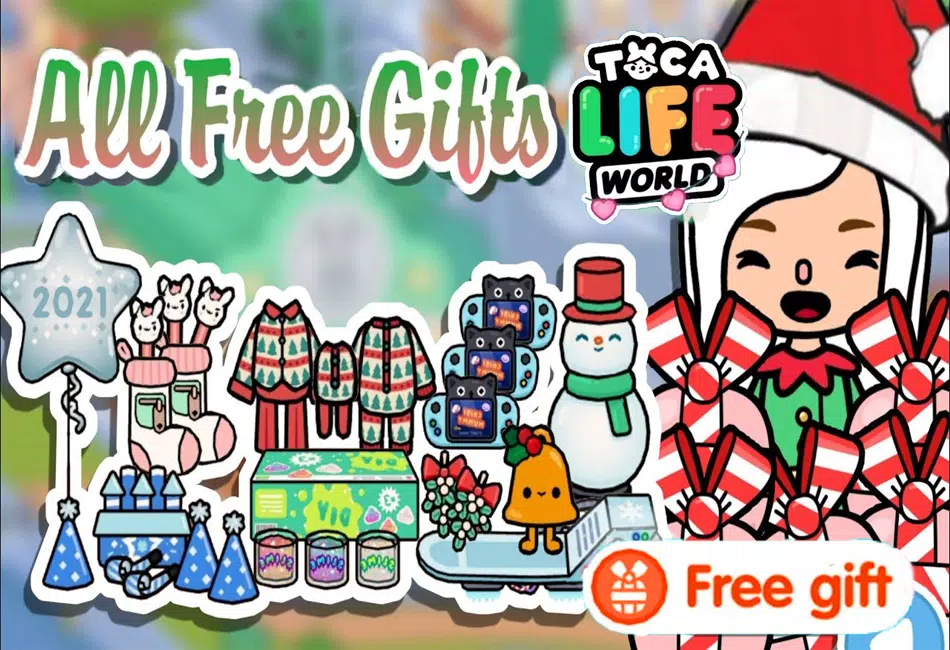 Toca Life World All Free Gift Toca Boca 