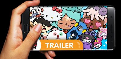 Toca Boca game town Mod تصوير الشاشة 1