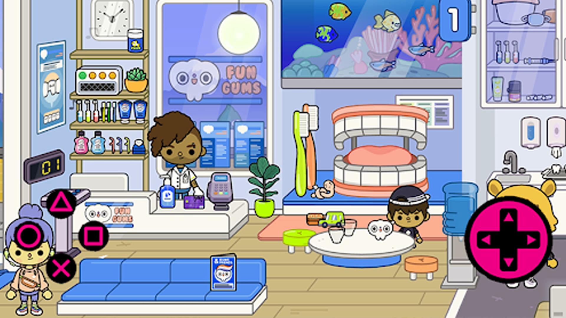 Игра toca Town